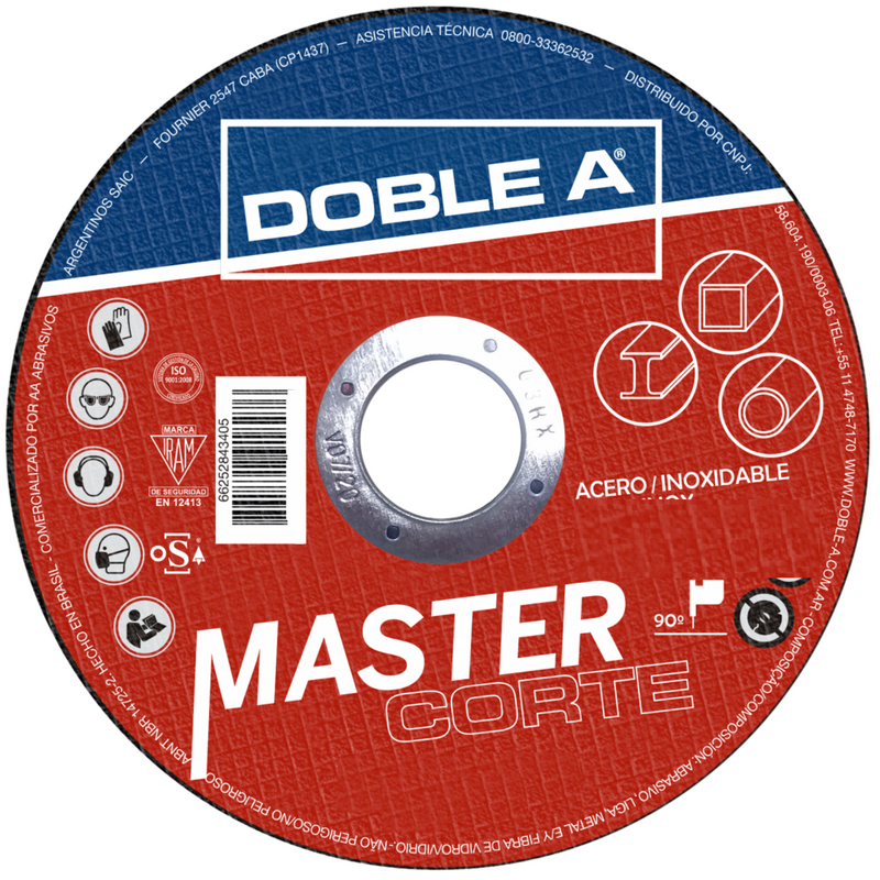 DISCO 115x3,0 MASTER DOBLE A