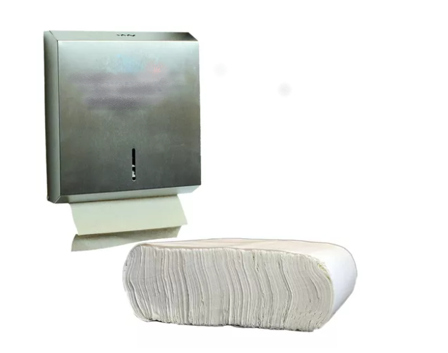 PAPEL TOALLA INTE.BLANCA19x24 cm.x2500u(1029)