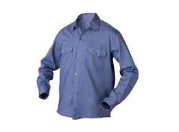 CAMISA ALGODON AZUL