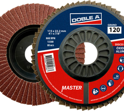 DISCO FLAP 115 OX AL MASTER DOBLE A