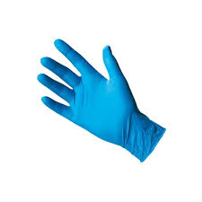 GUANTE NITRILO DESCARTABLE AZUL (x 100 u)
