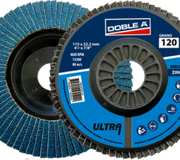 DISCO FLAP 115 ULTRA ZIR. RES.PLASTICO DOBLE A